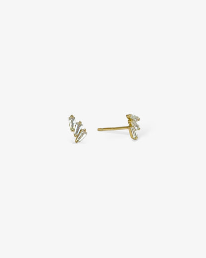 Step Gem Studs