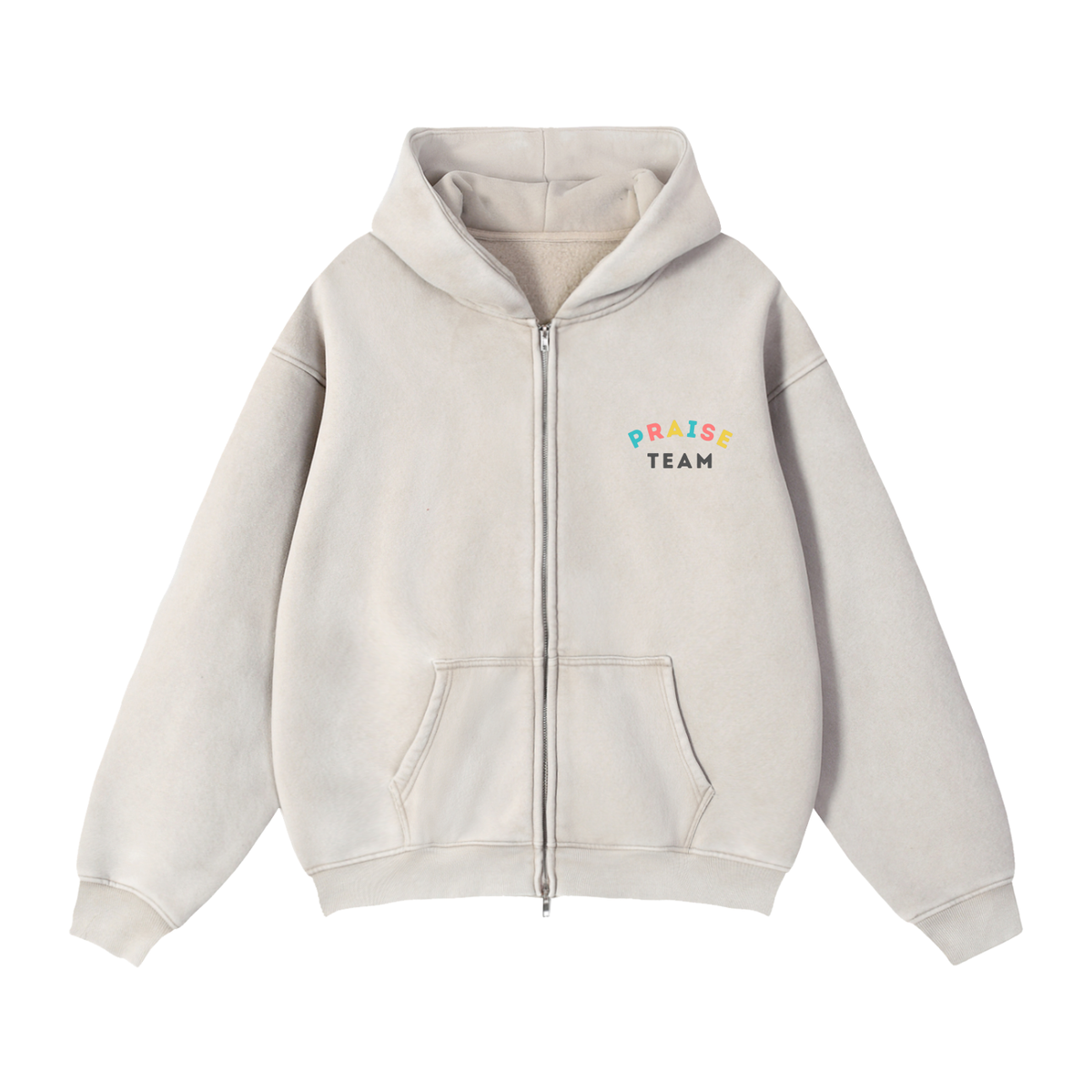 Praise Team Zip Up Hoodie