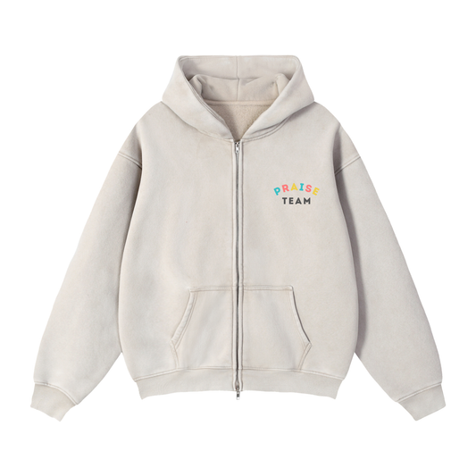 Praise Team Zip Up Hoodie