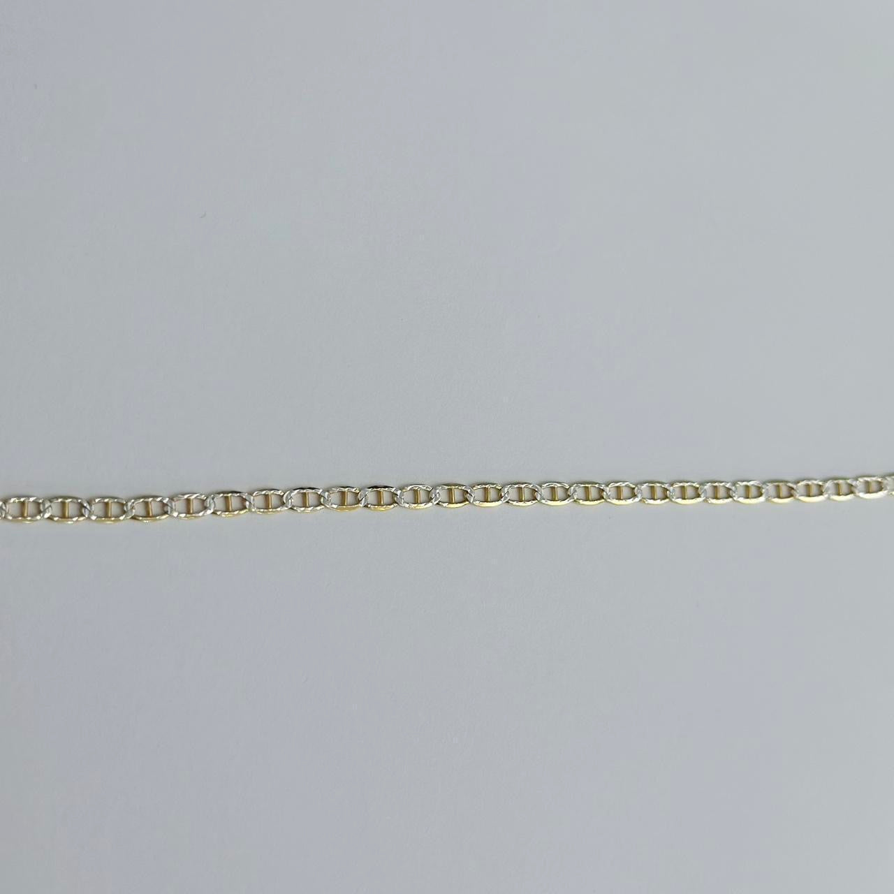 Twotone mariner bracelet