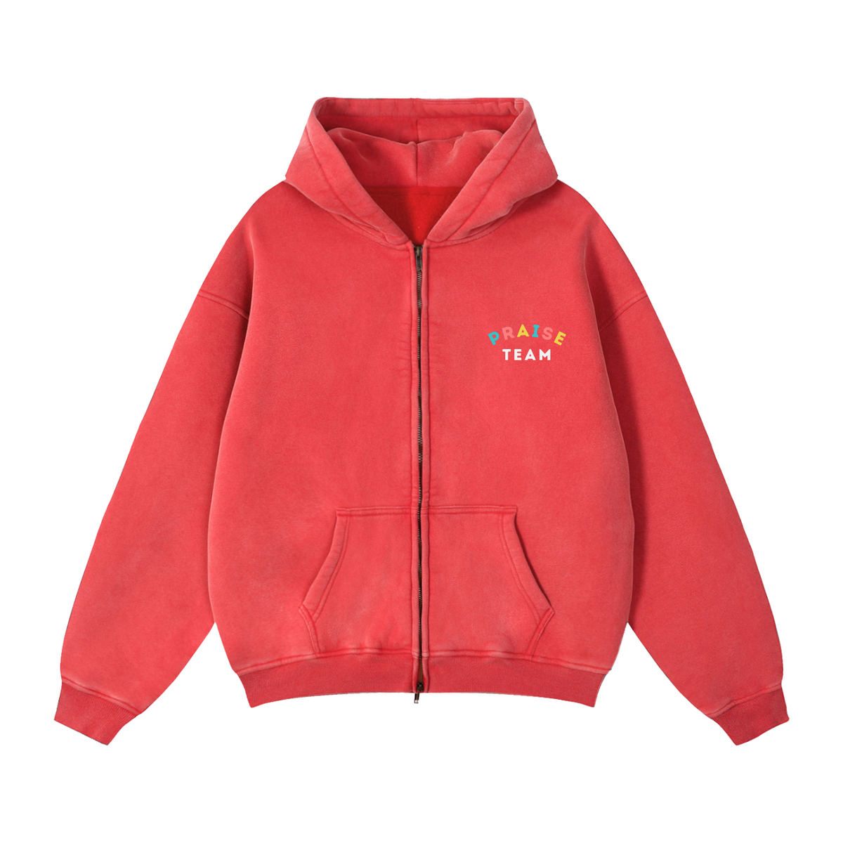 Praise Team Zip Up Hoodie