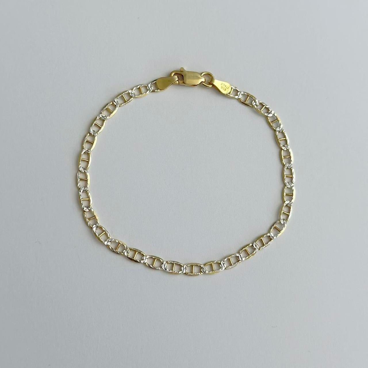 Twotone mariner bracelet