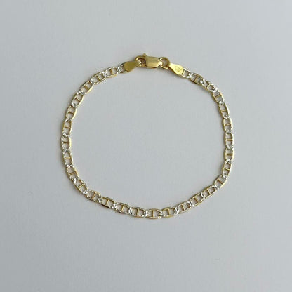 Twotone mariner bracelet
