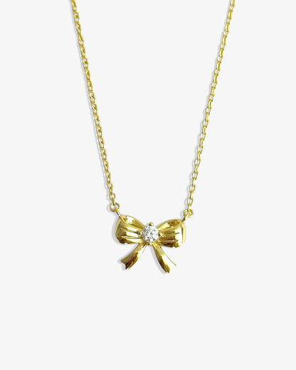 Bow Necklace