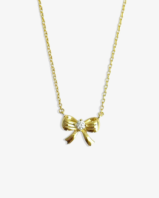 Bow Necklace