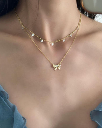 Bow Necklace