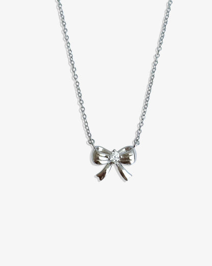 Bow Necklace