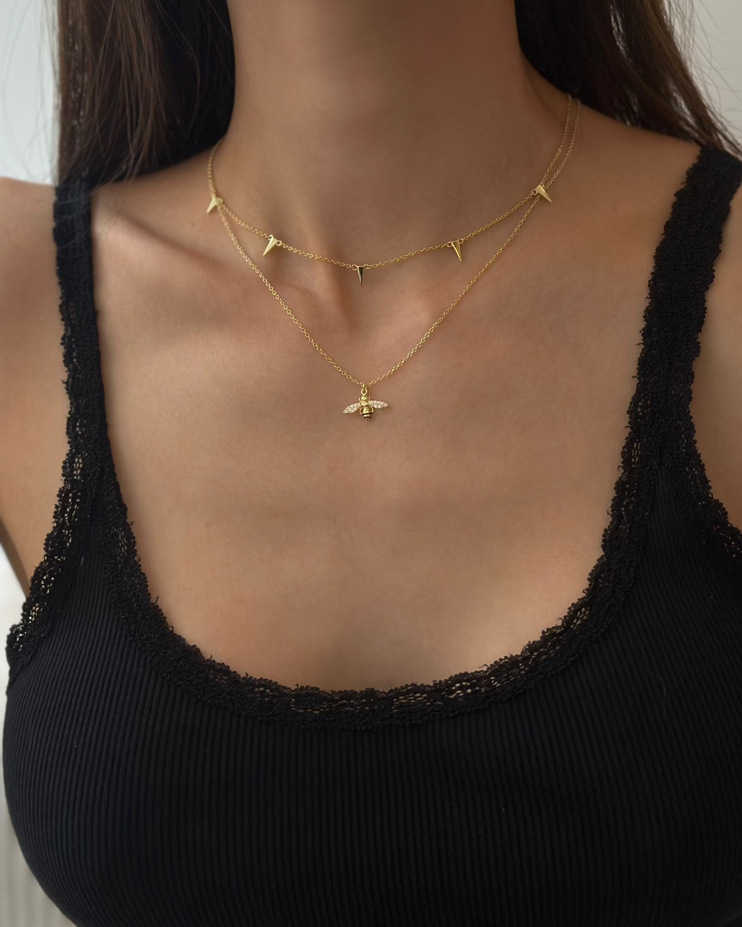 Bumble Bee Necklace