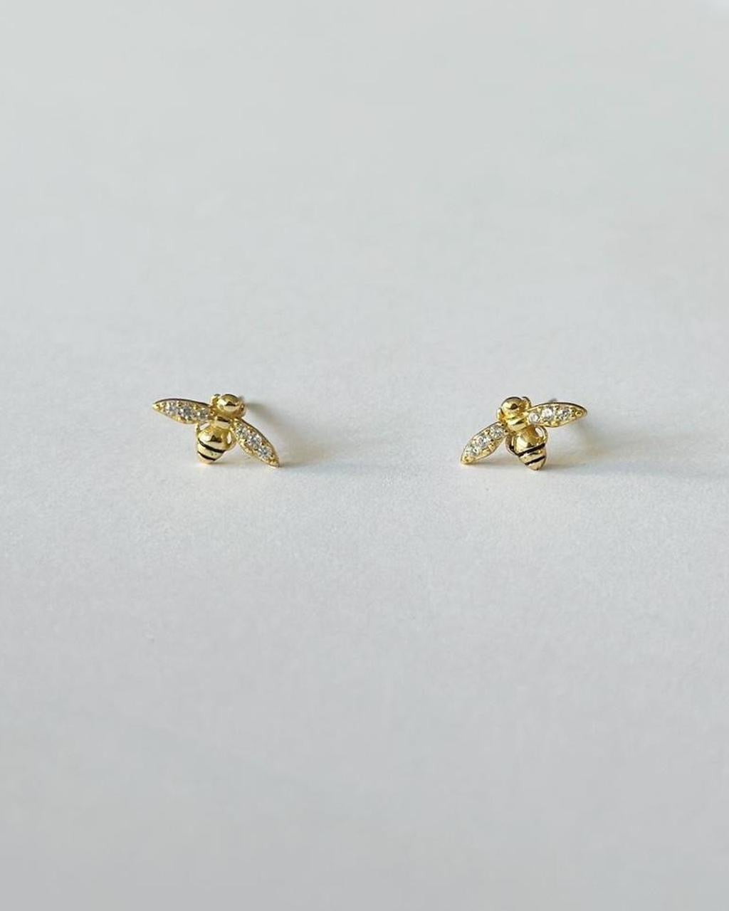 Bumble Bee Studs