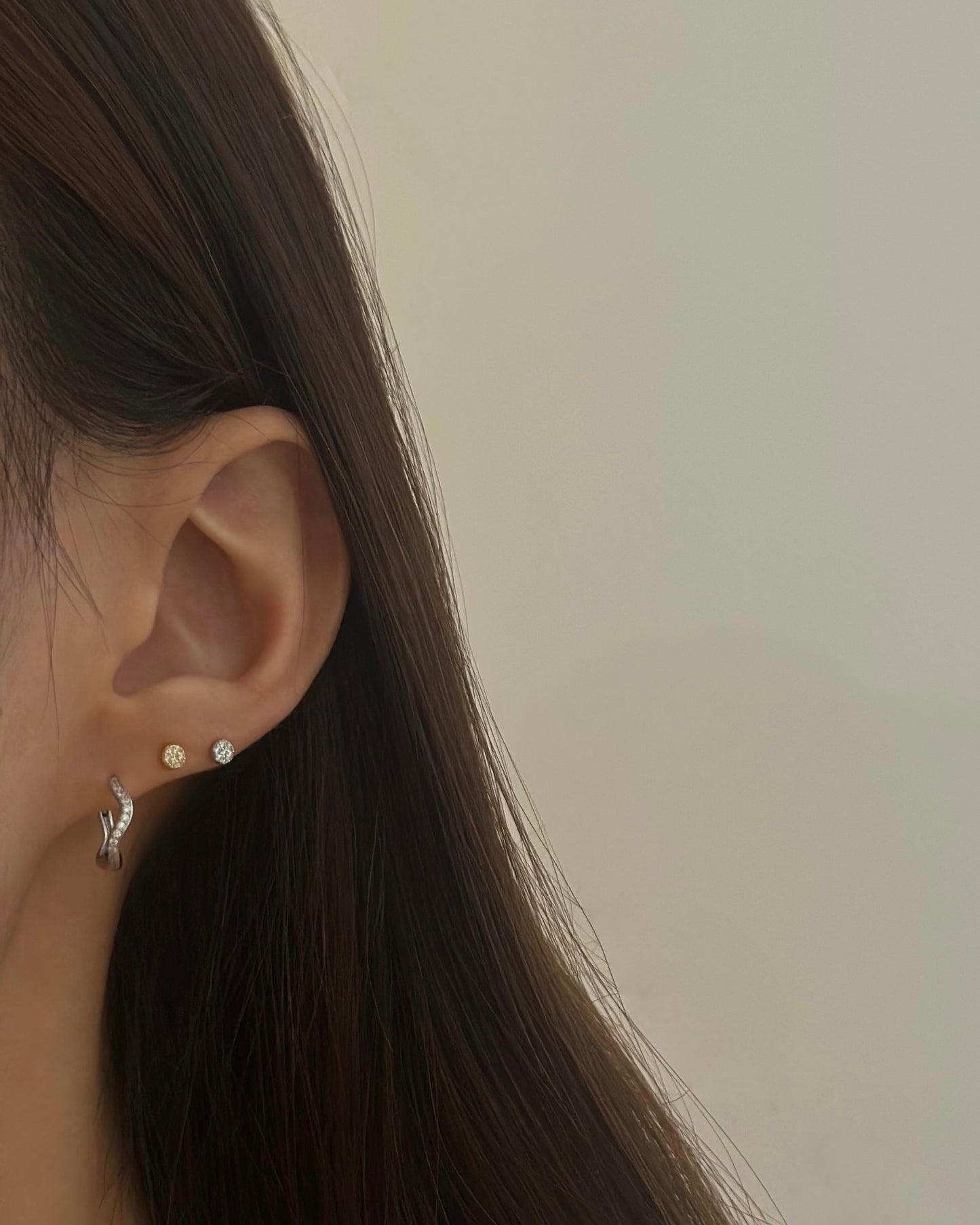 Pave Disc Studs