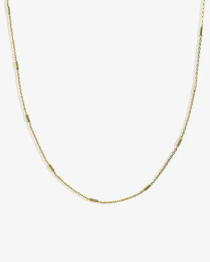 Flat Bead Necklace