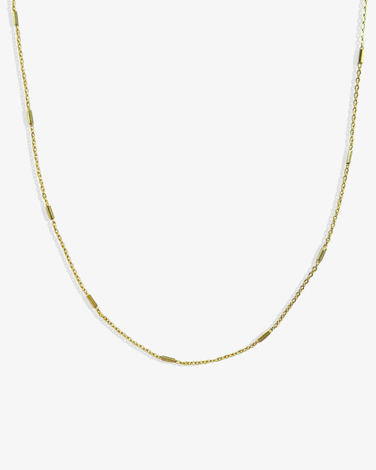 Flat Bead Necklace