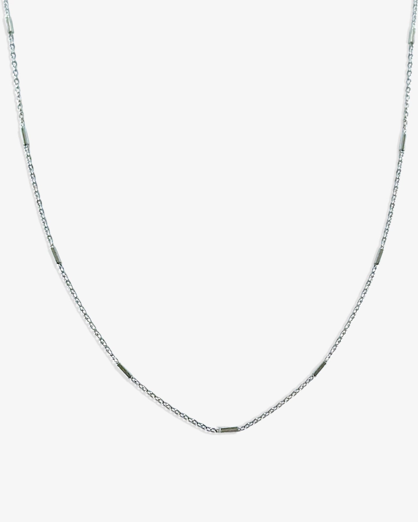 Flat Bead Necklace
