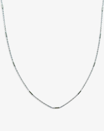 Flat Bead Necklace