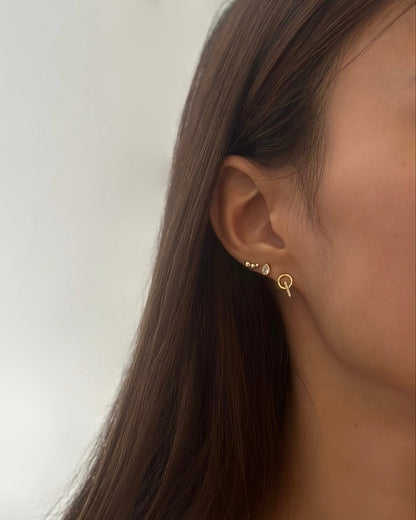 Teardrop Studs