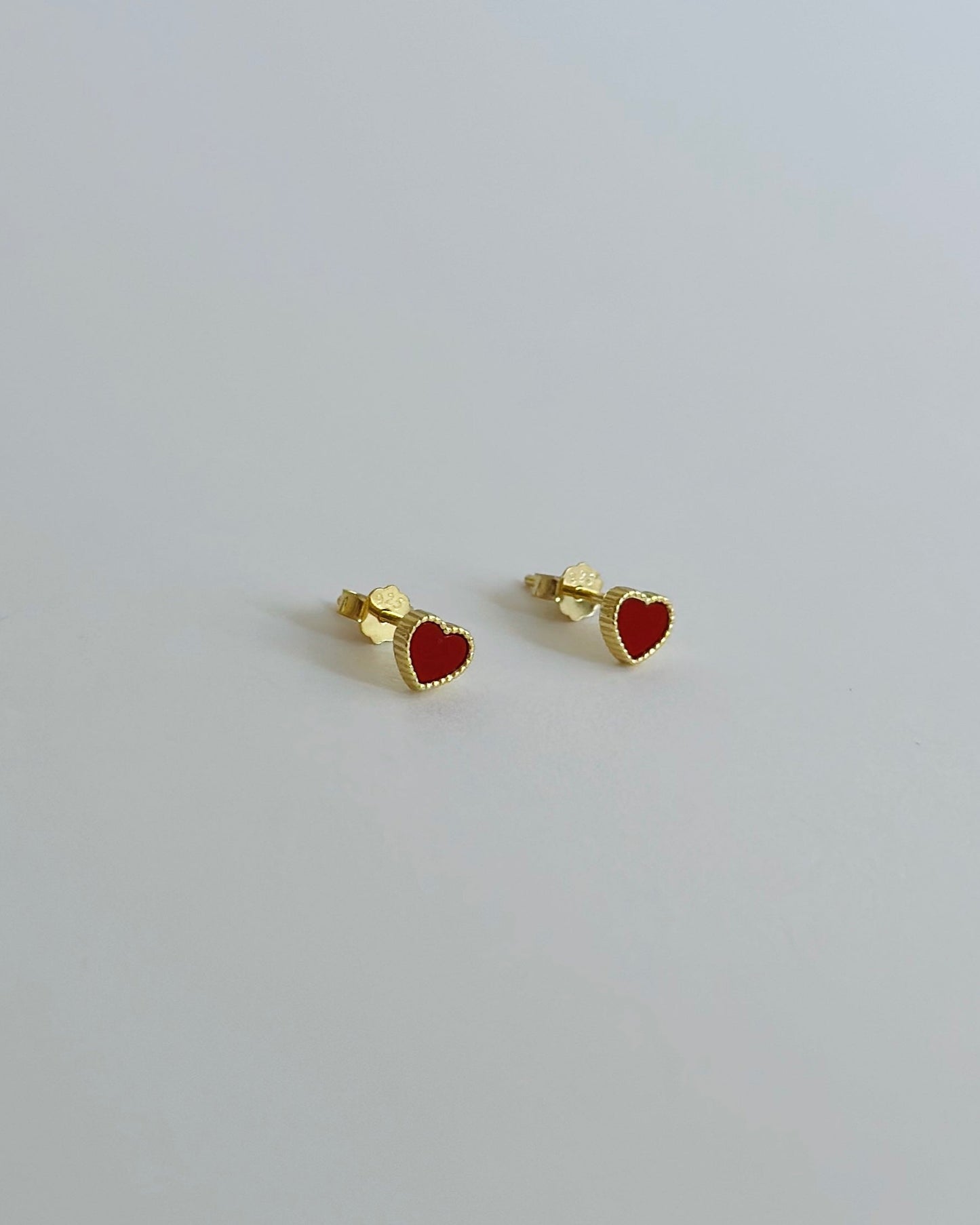 Heart Studs