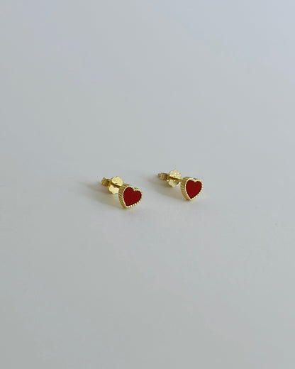 Heart Studs