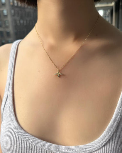 Bumble Bee Necklace