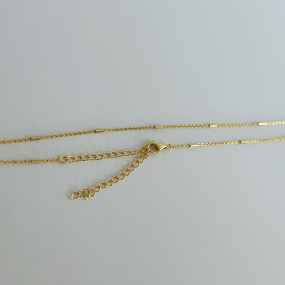 Flat Bead Necklace