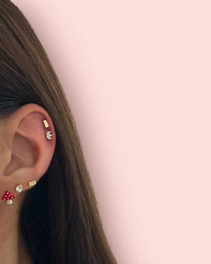 Pave Bar Studs