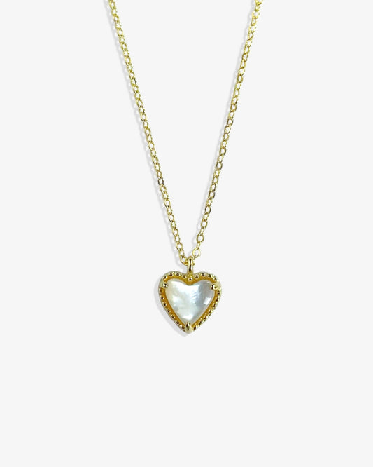 Pearl Heart Necklace