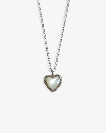 Pearl Heart Necklace