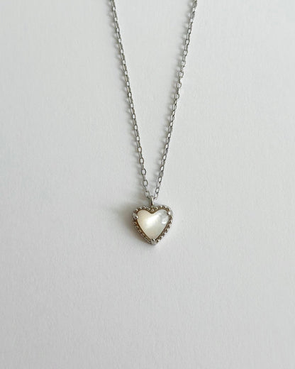 Pearl Heart Necklace