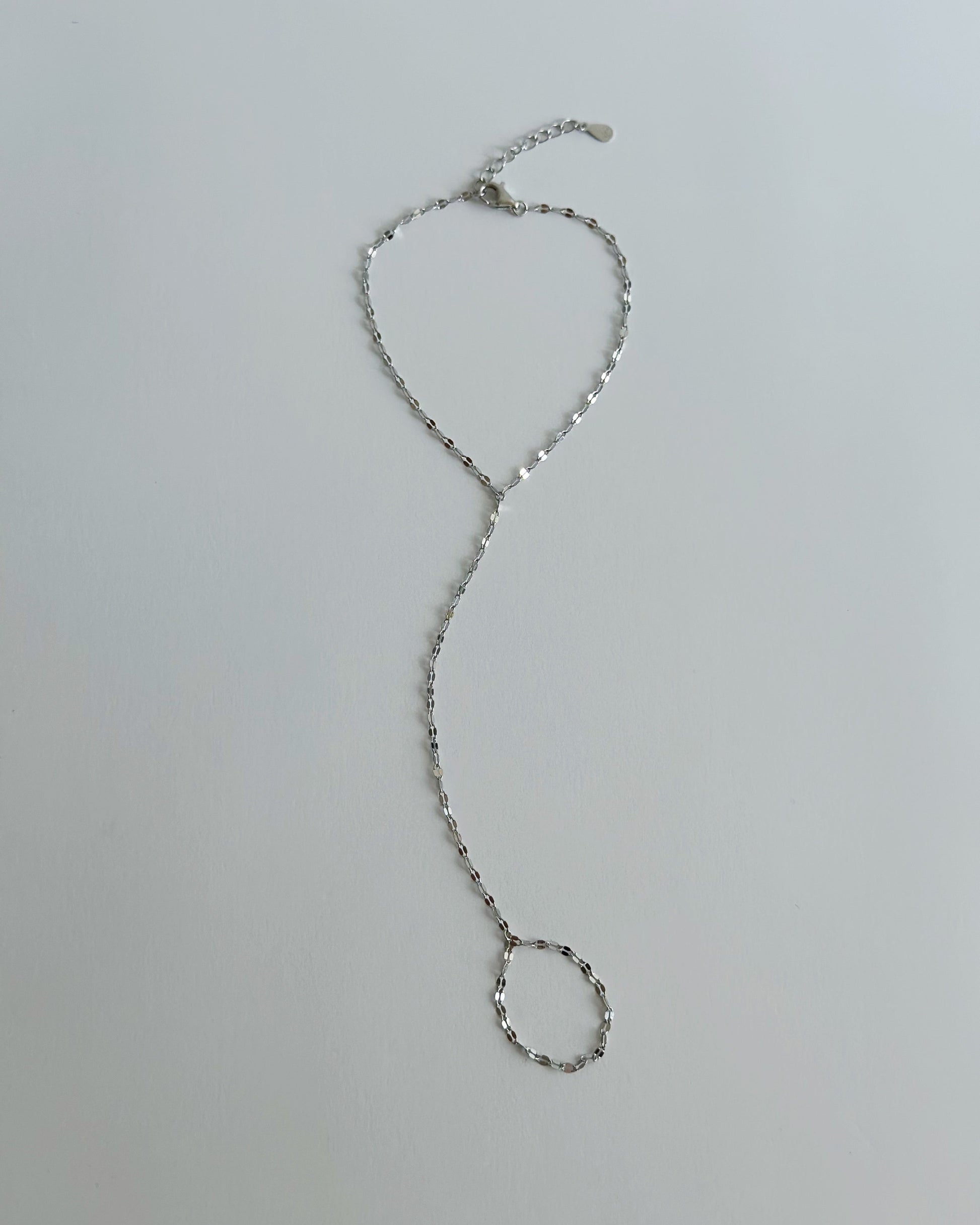 Silver Hand Chain