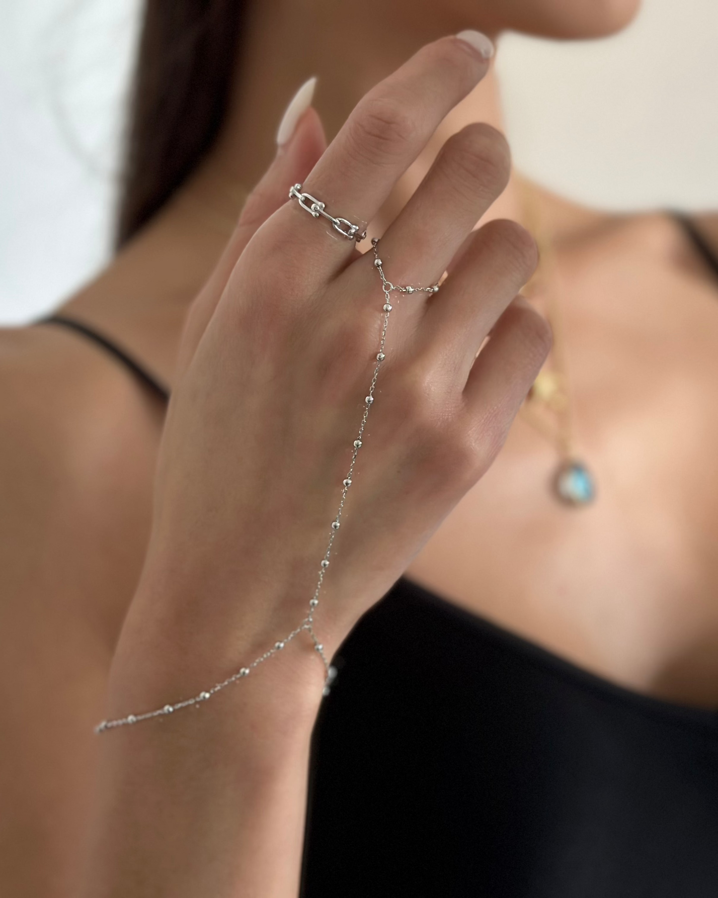 Bead Hand Chain