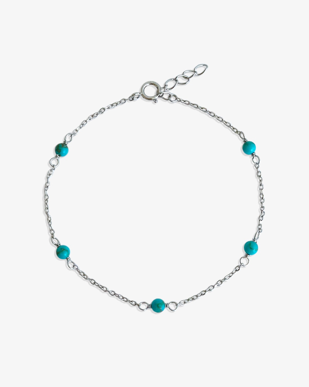 Turquoise Bead Bracelet
