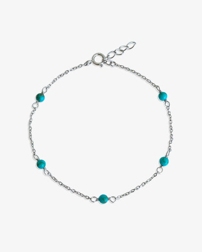 Turquoise Bead Bracelet