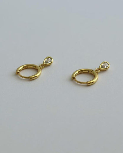 Teardrop Hoops