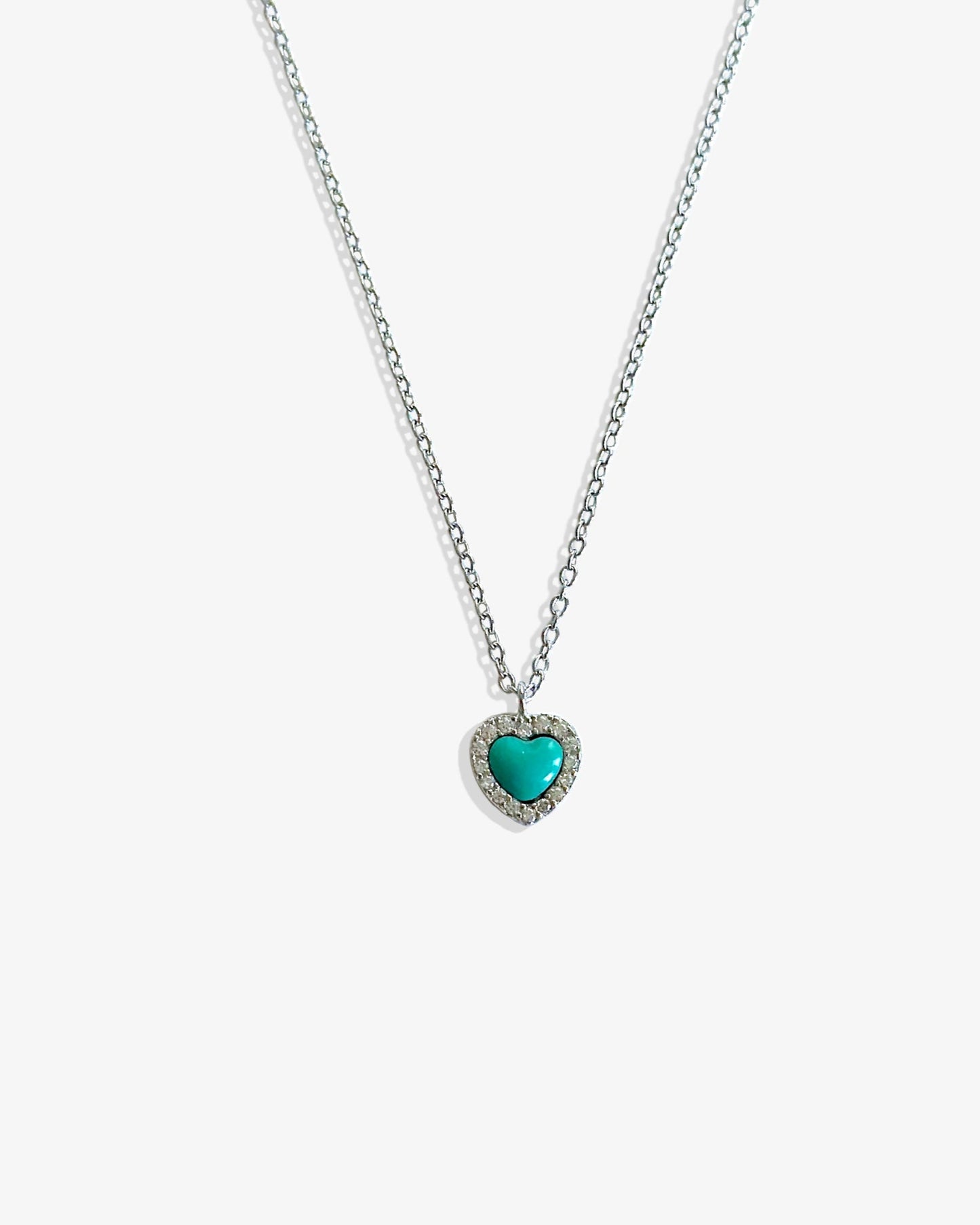 Turquoise Heart Necklace