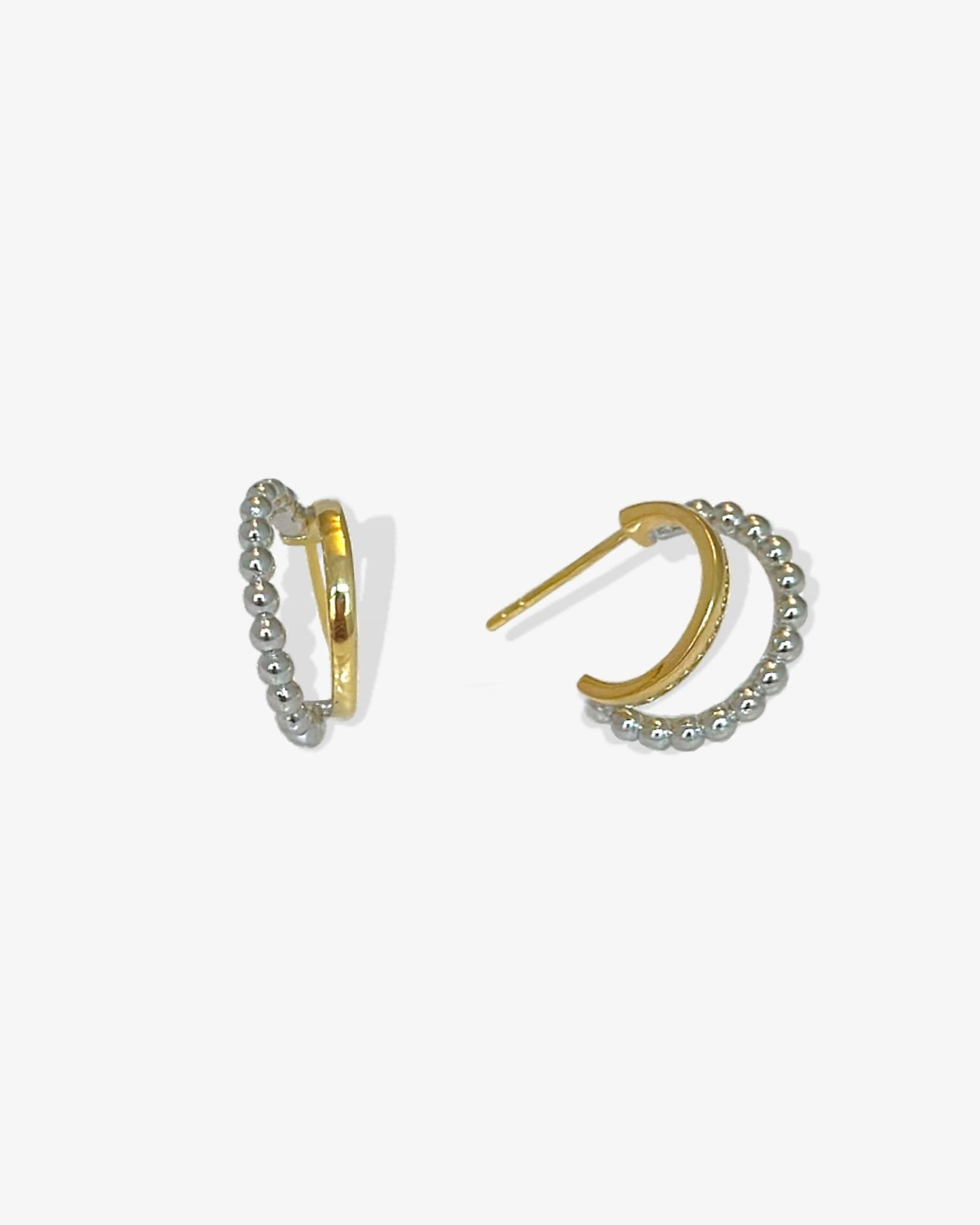 Two Tone Bubble Studs