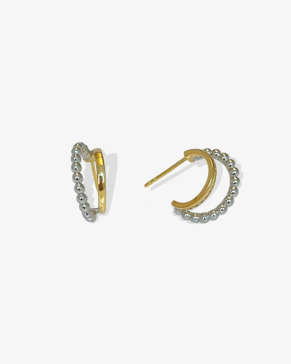 Two Tone Bubble Studs
