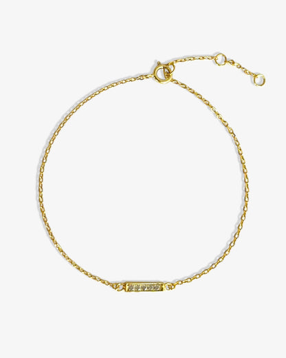 Pave Bar Bracelet