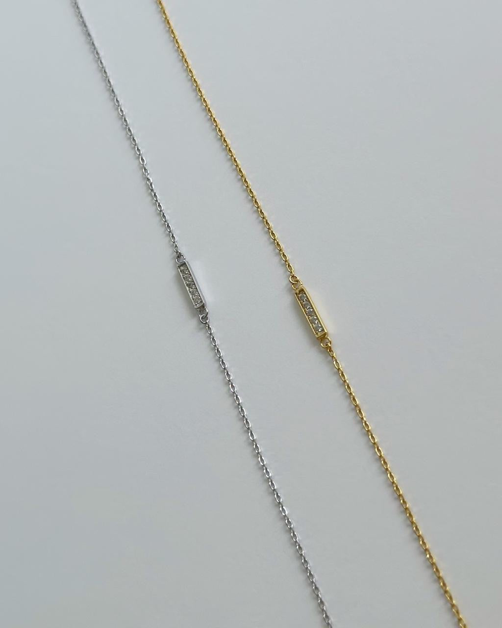 Pave Bar Bracelet