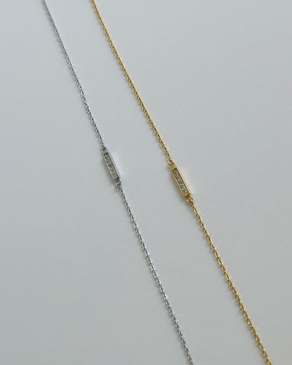 Pave Bar Bracelet
