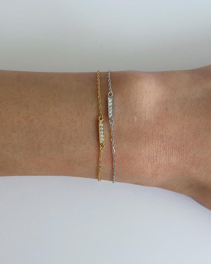 Pave Bar Bracelet