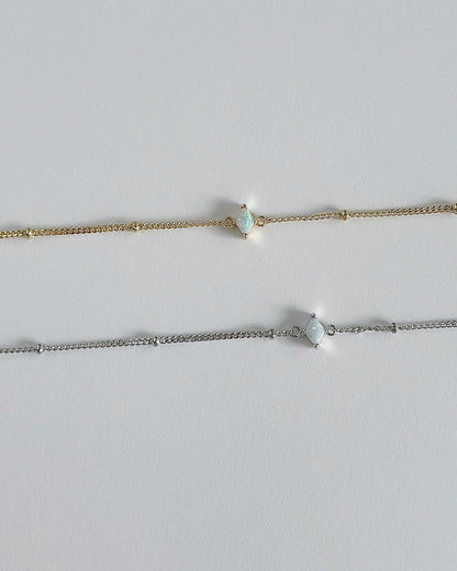 Diamond Opal Bracelet