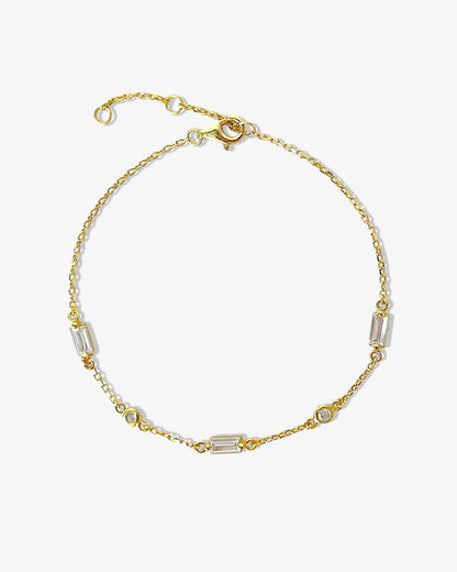 Bar Gem Bracelet