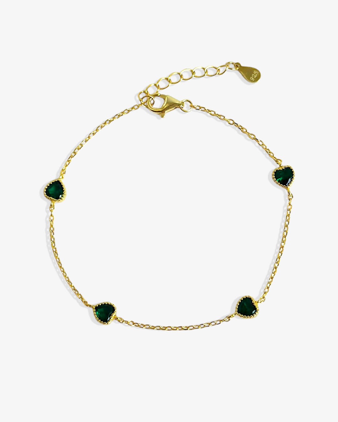 Gem Heart Bracelet