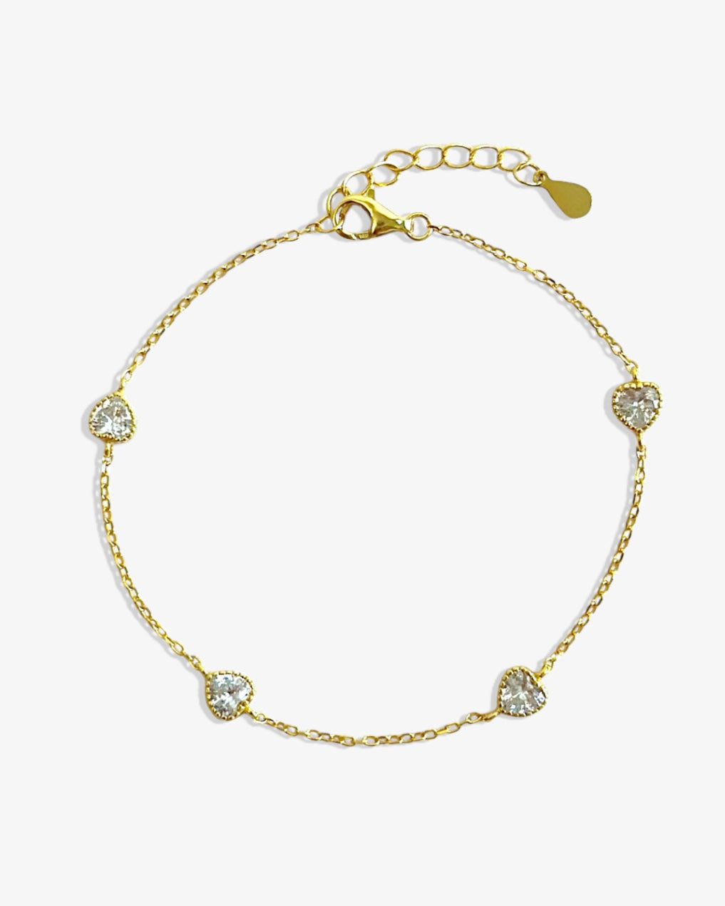 Gem Heart Bracelet