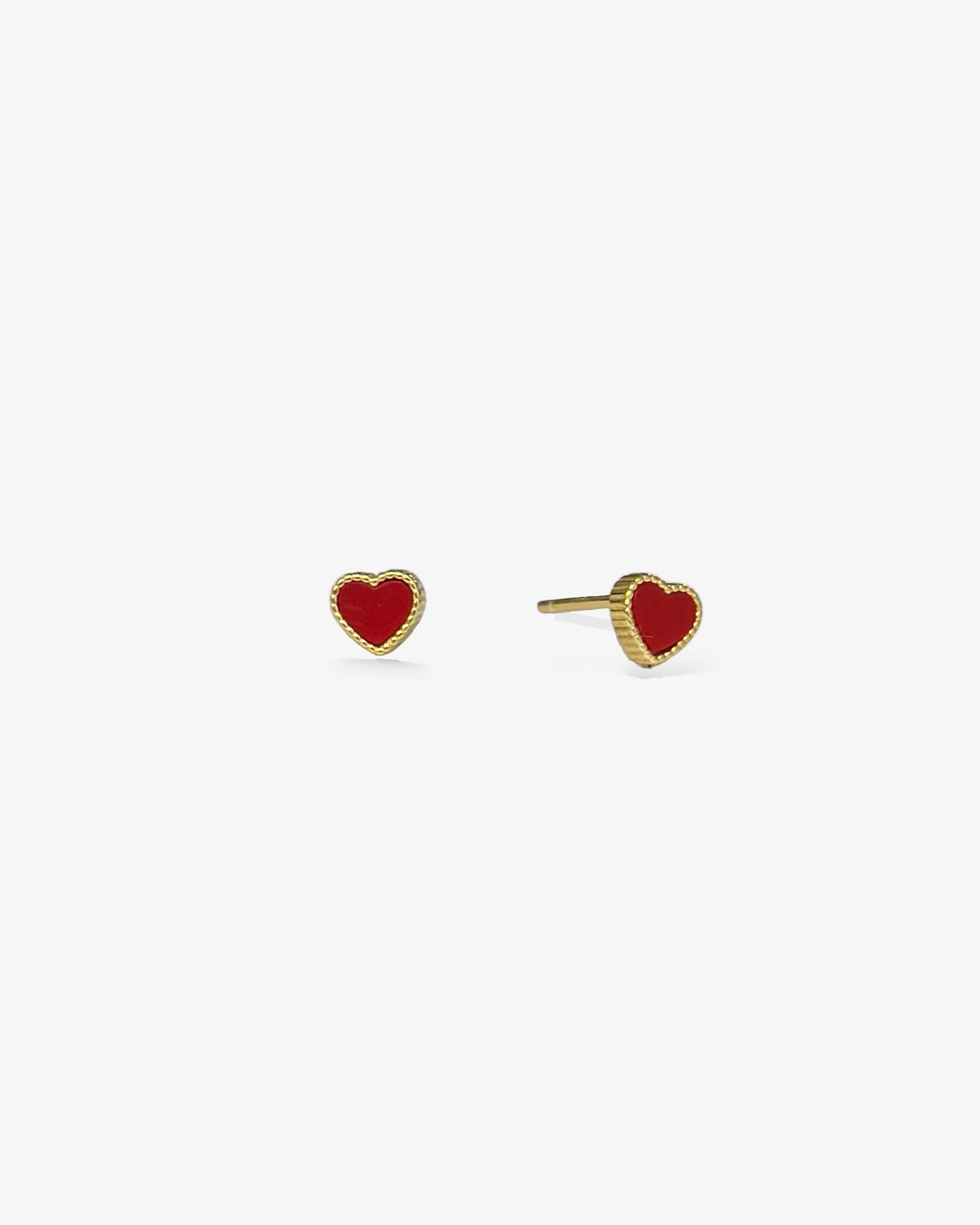Heart Studs