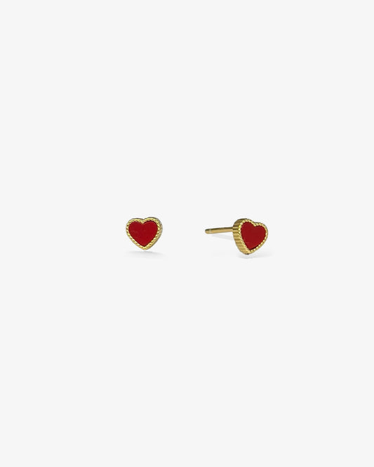 Heart Studs