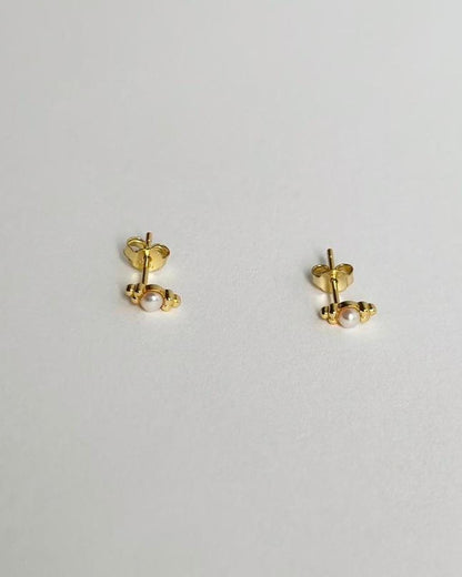 Pearl Drop Studs