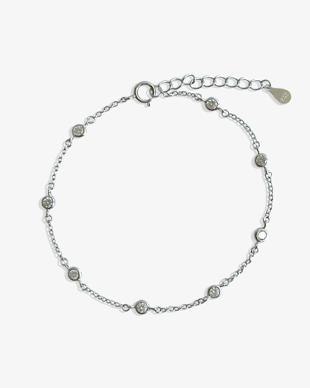 Drop Gem Stone Bracelet
