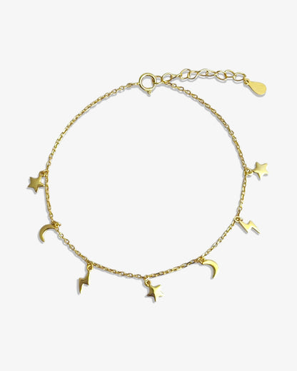 Star & Moon Bracelet